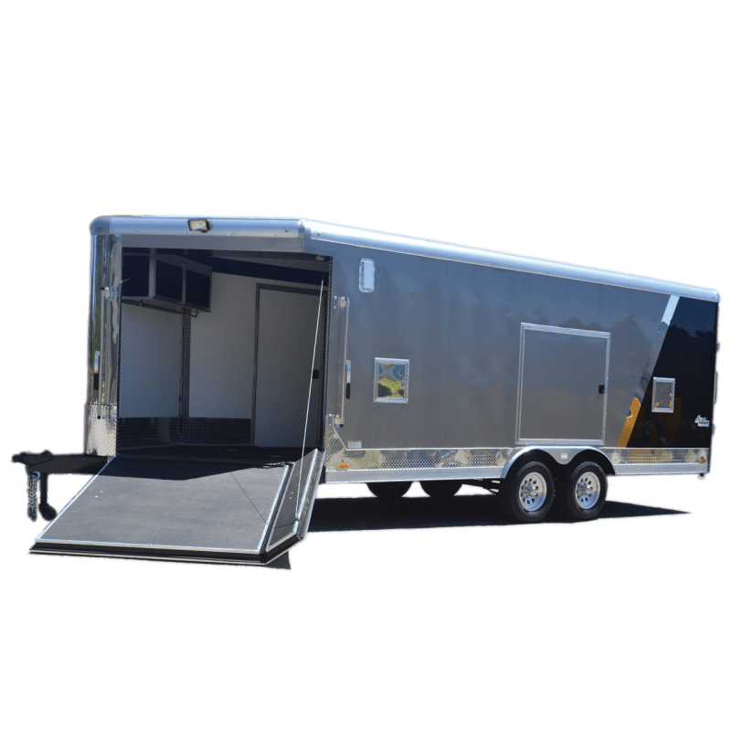 Aerosport - Motorcycle Trailer - Snowmobile Trailer - Two Tone - Pace American