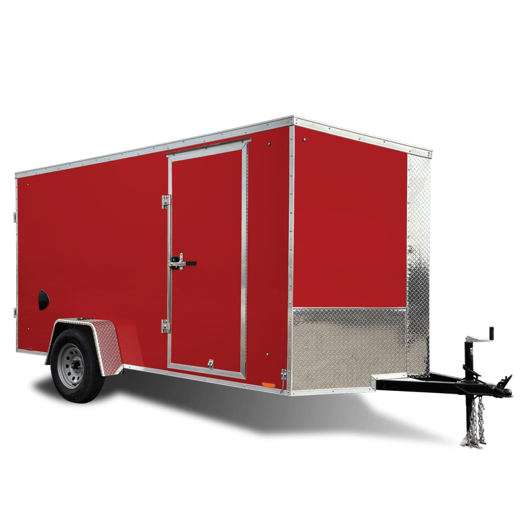 Journey SE - Cargo Trailer - Red - Pace American