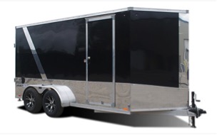 Legacy Aluminum - Black - Cargo Trailer - Pace American