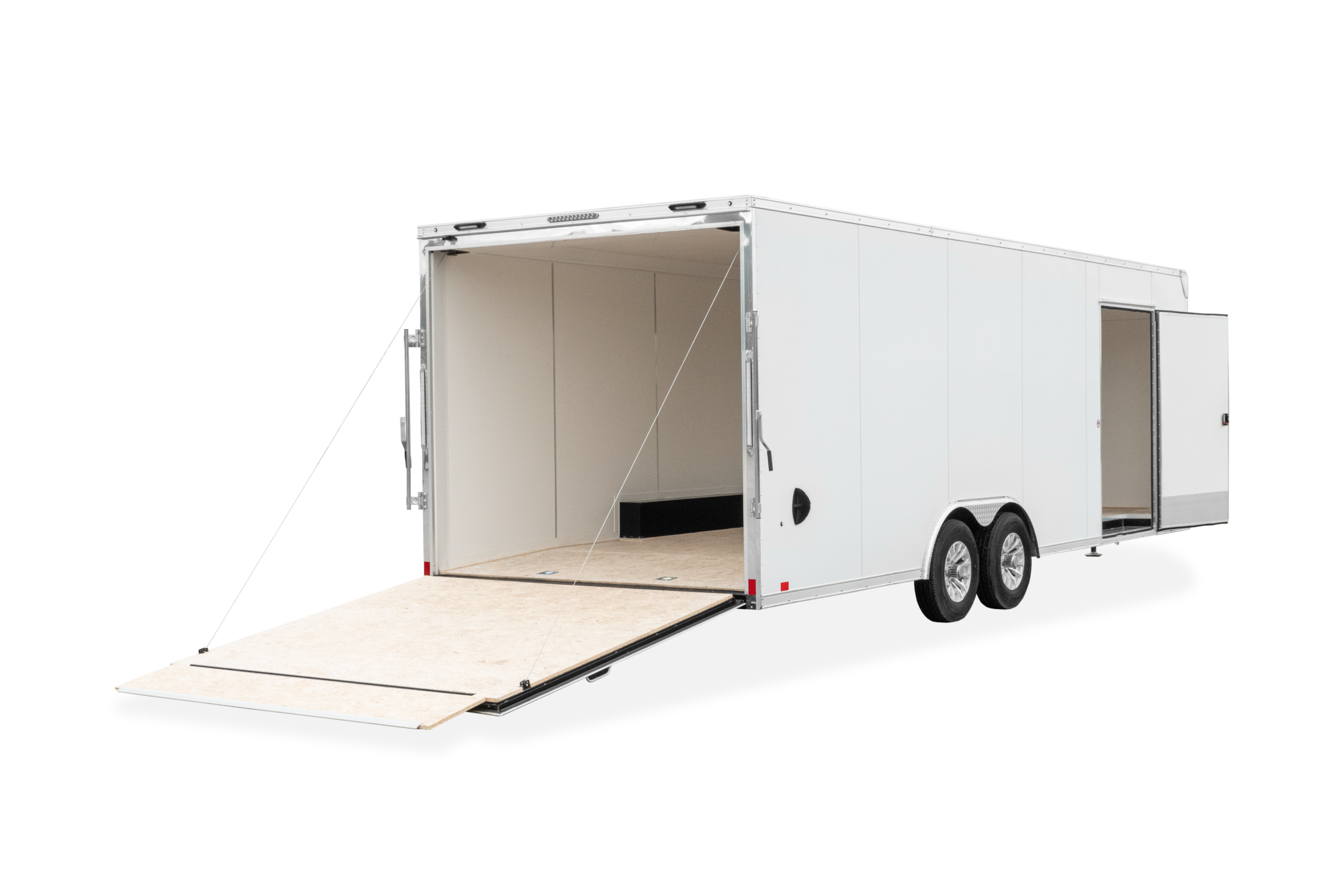 Pace American Cargosport Enclosed Race Trailer Rear