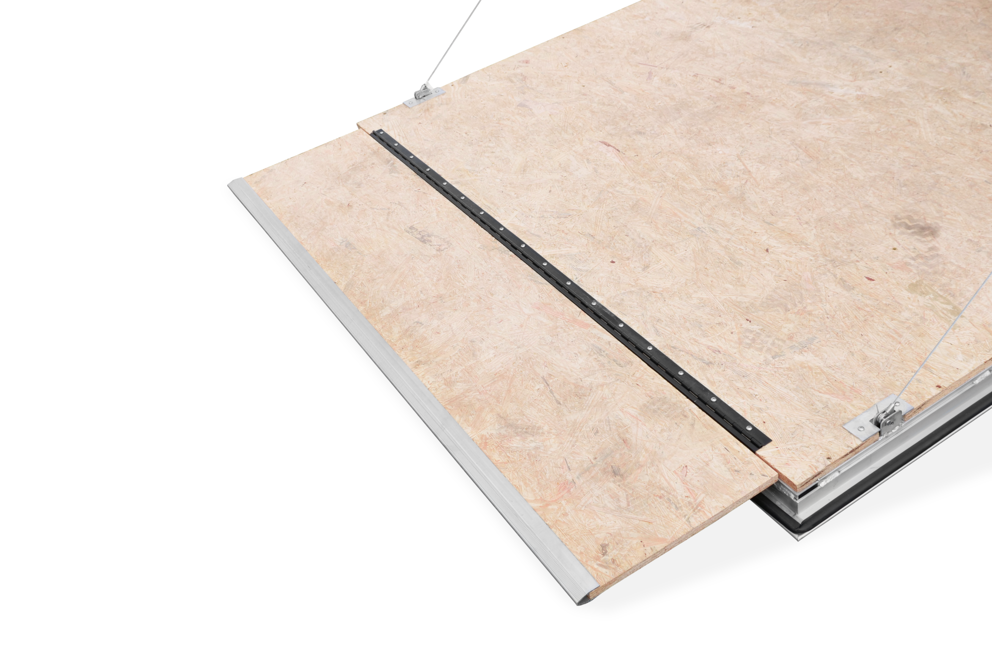 Pace American Cargosport Aluminum Enclosed Cargo Trailer Ramp Flap
