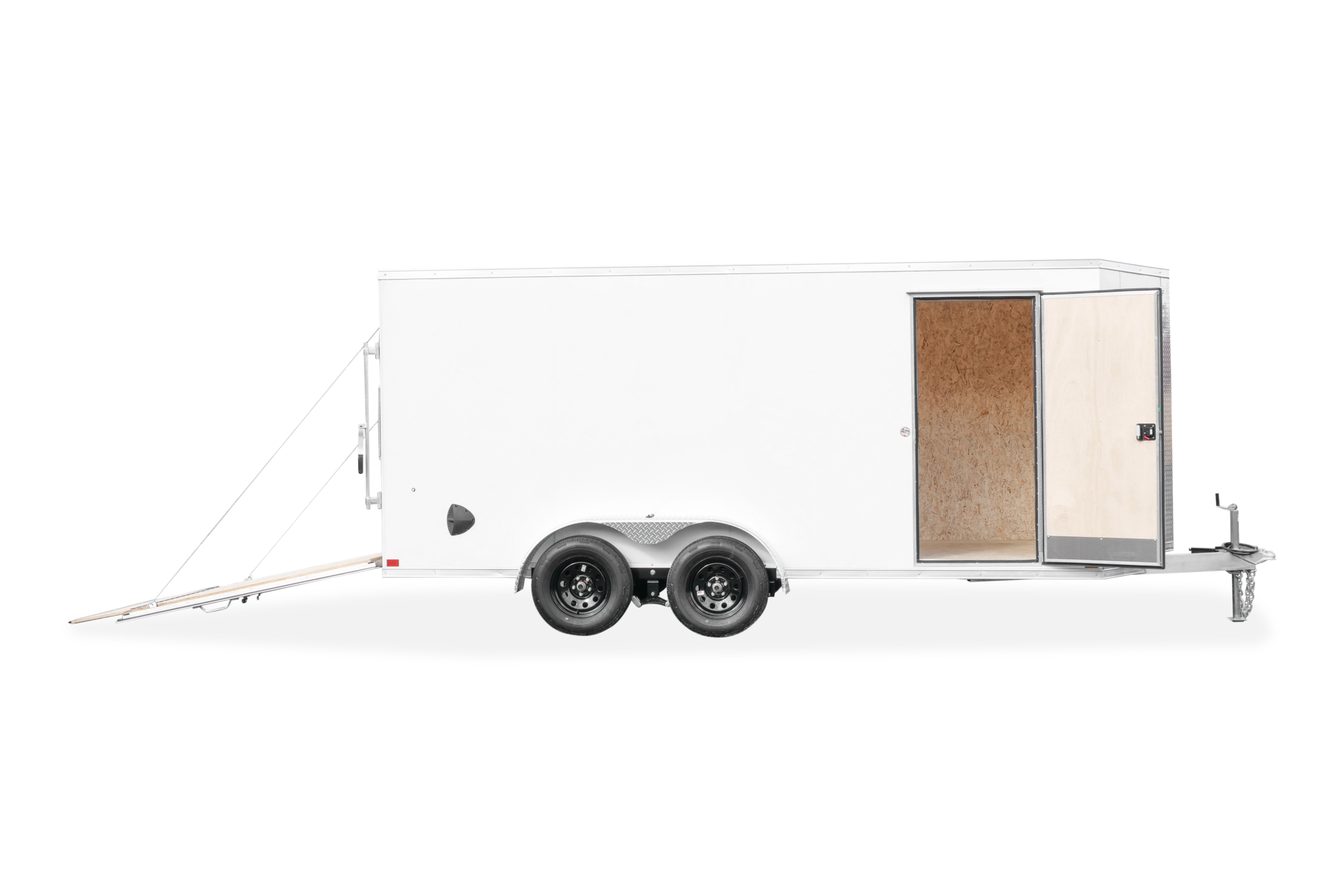 Pace American Cargosport Aluminum Enclosed Cargo Trailer Side