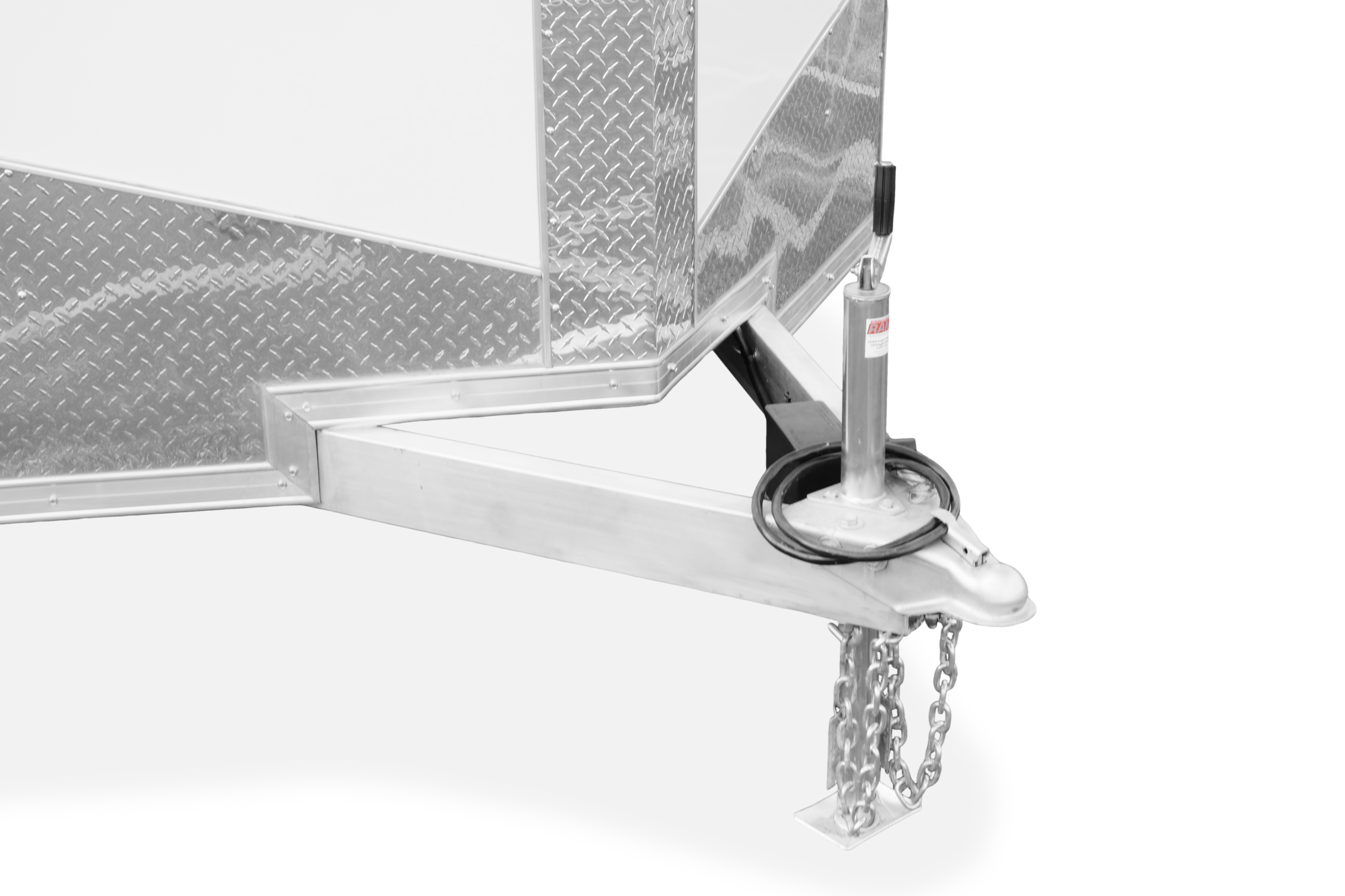 Pace American Cargosport Aluminum Enclosed Cargo Trailer Tongue
