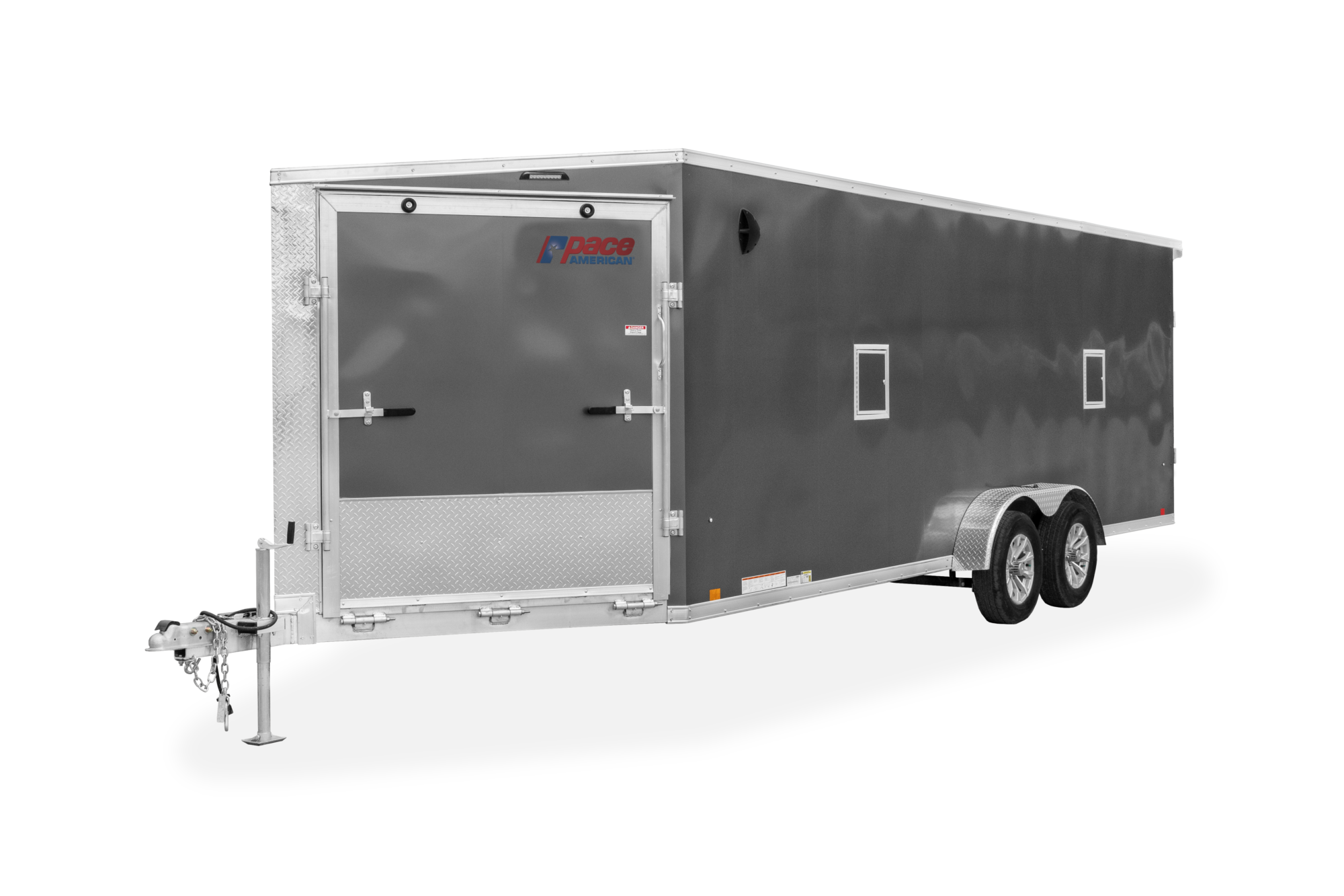 Pace American Highmark Motorsport Motorcycle Trailer Front