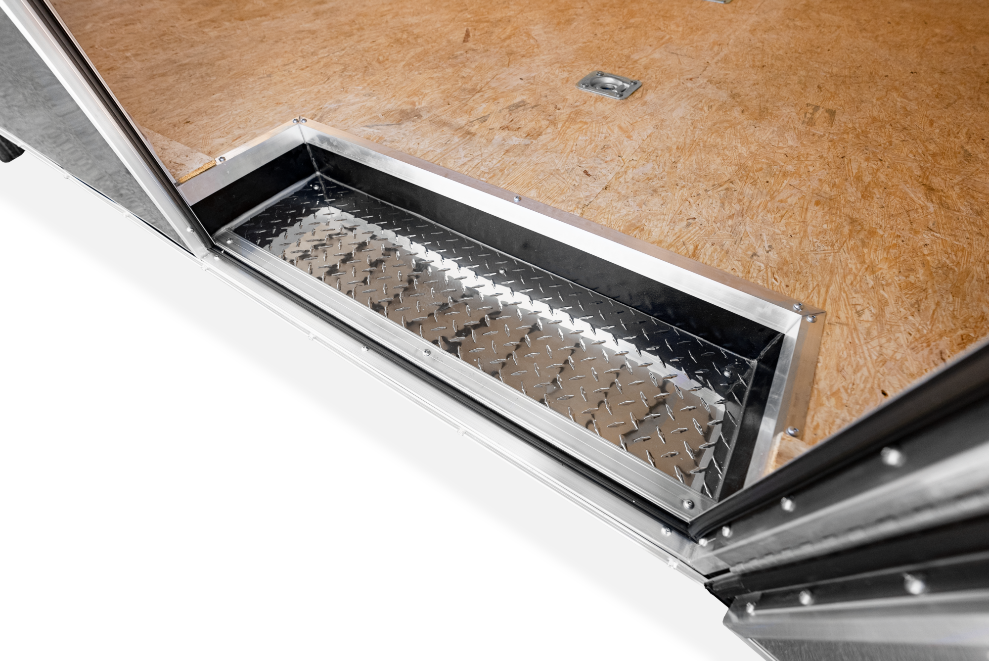 Pace American Journey SE Round Top Enclosed Car Trailer Access Step