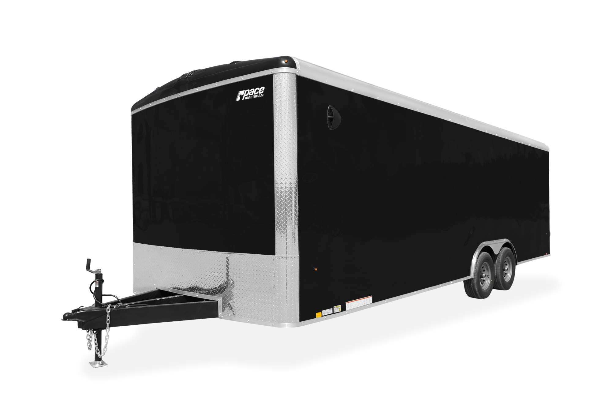 Pace American Journey SE Round Top Enclosed Car Trailer Front