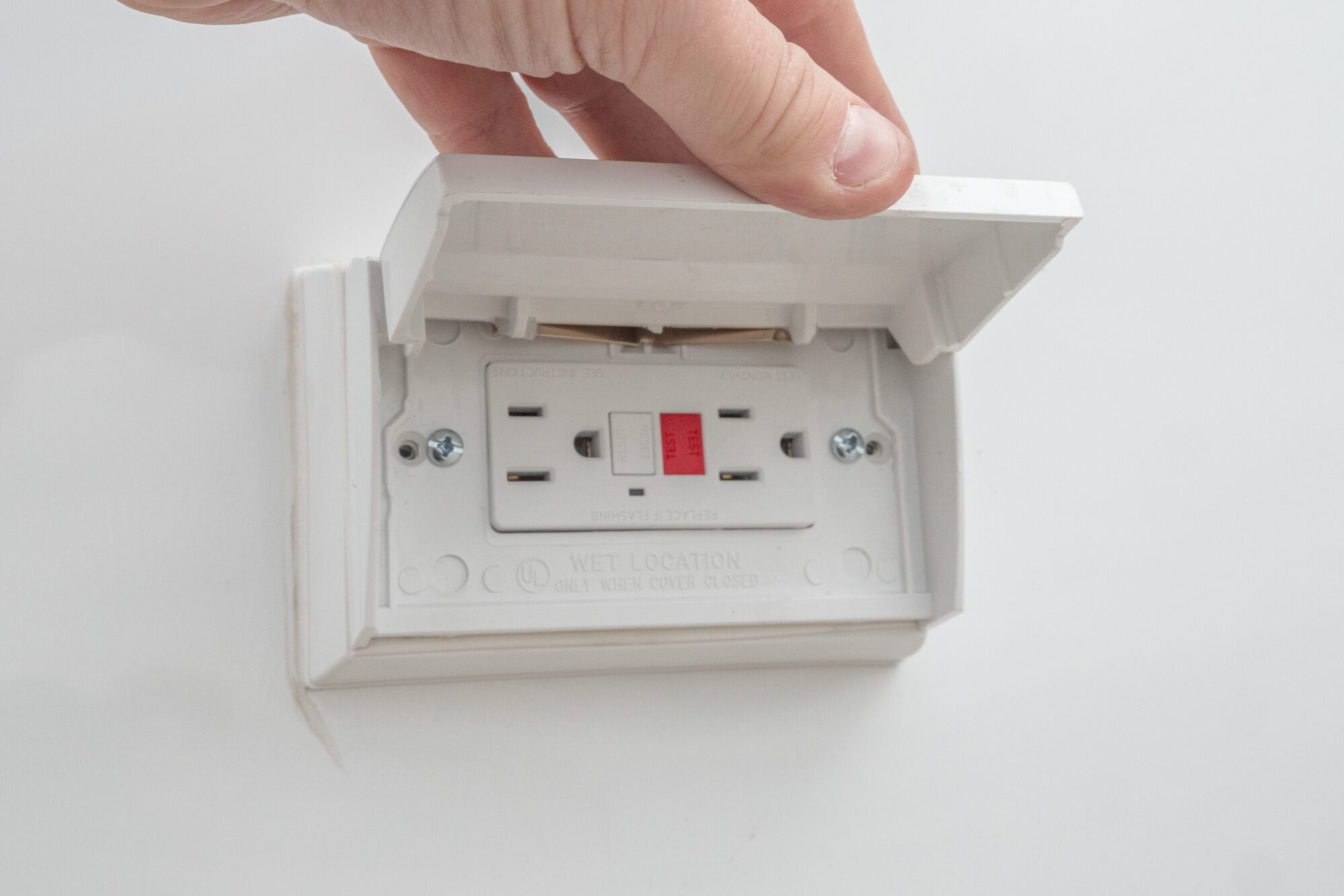 Pace American PXT Enclosed Cargo Trailer Exterior Plug