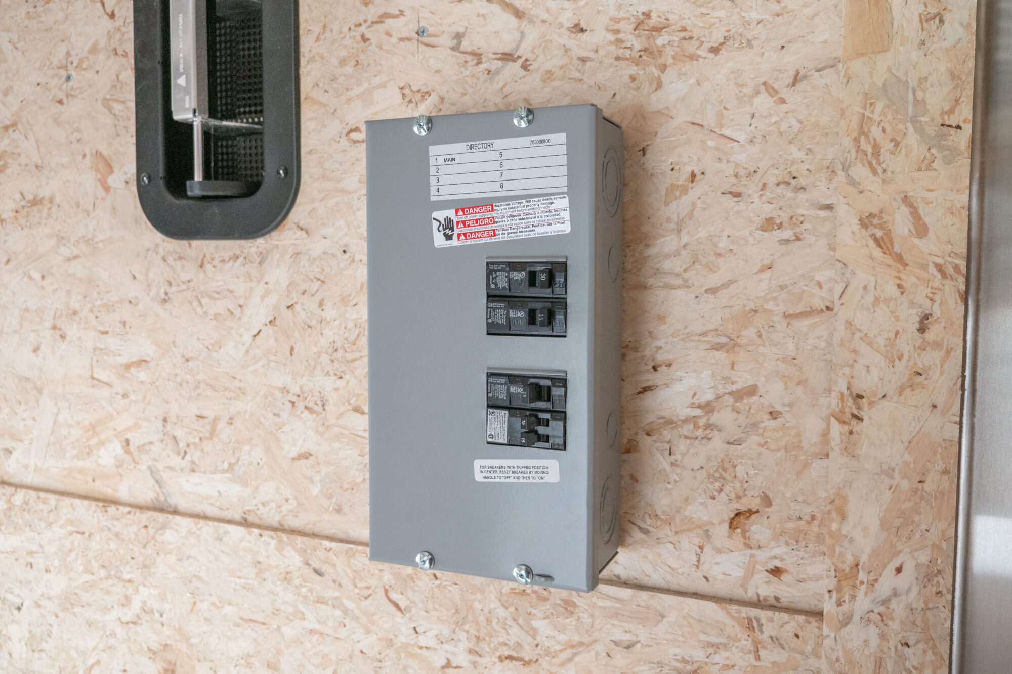 Pace American PXT Enclosed Cargo Trailer Power Box