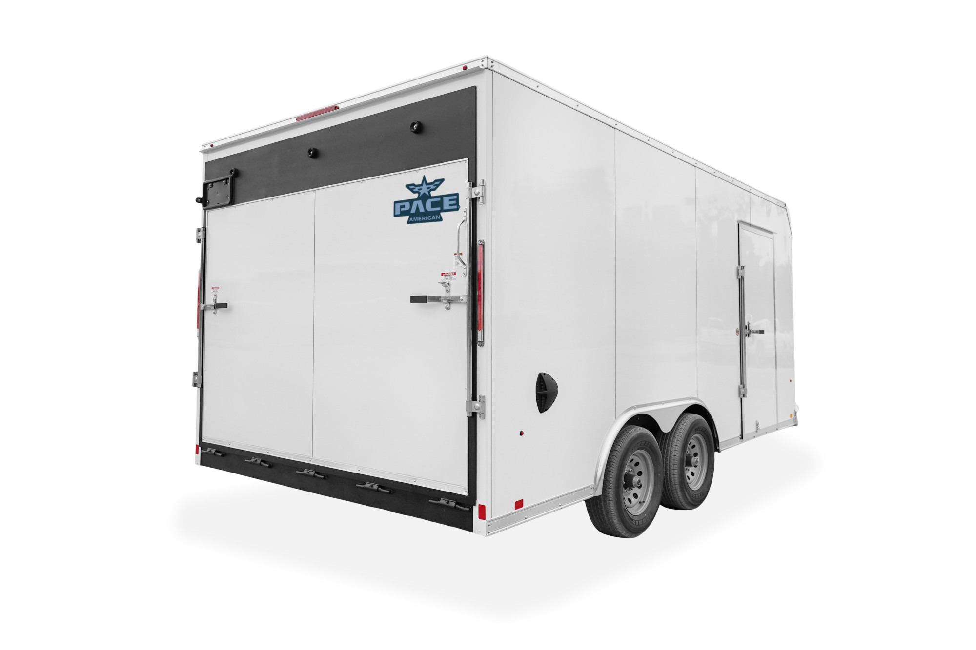 Pace American PXT Enclosed Cargo Trailer Rear Closed