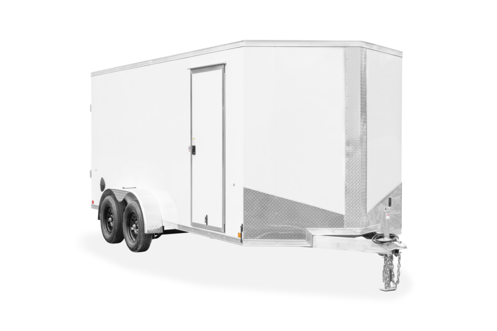 Pace American Cargosport Aluminum Enclosed Cargo Trailer Front 2