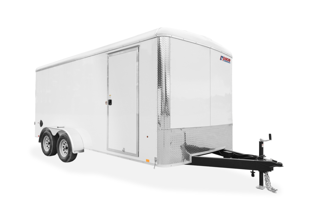 Pace American Journey SE Enclosed Cargo Trailer Front