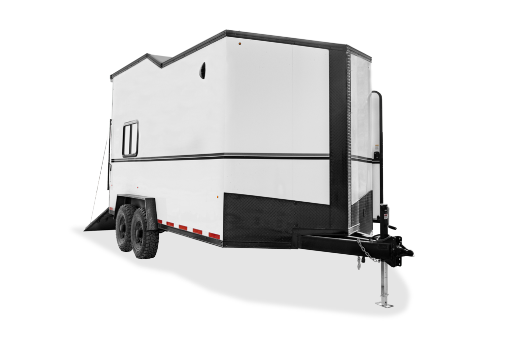 Pace American MOAB UTV Motorcycle Trailer Front Open 1